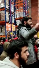 Migros Depo işçileri de iş bıraktı