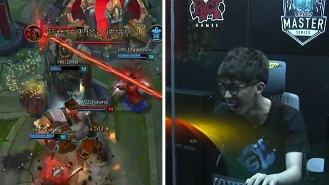 League of Legends : une fin de game absolument épique en LMS