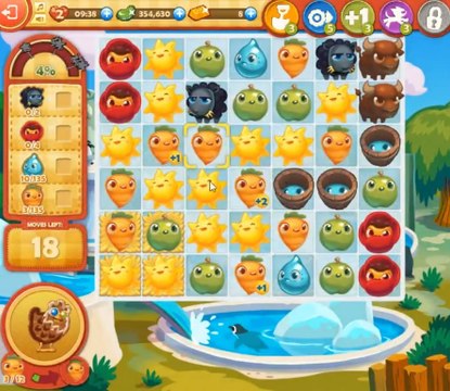 Farm Heroes Saga niveau 835 : solution et astuces pour passer le niveau
