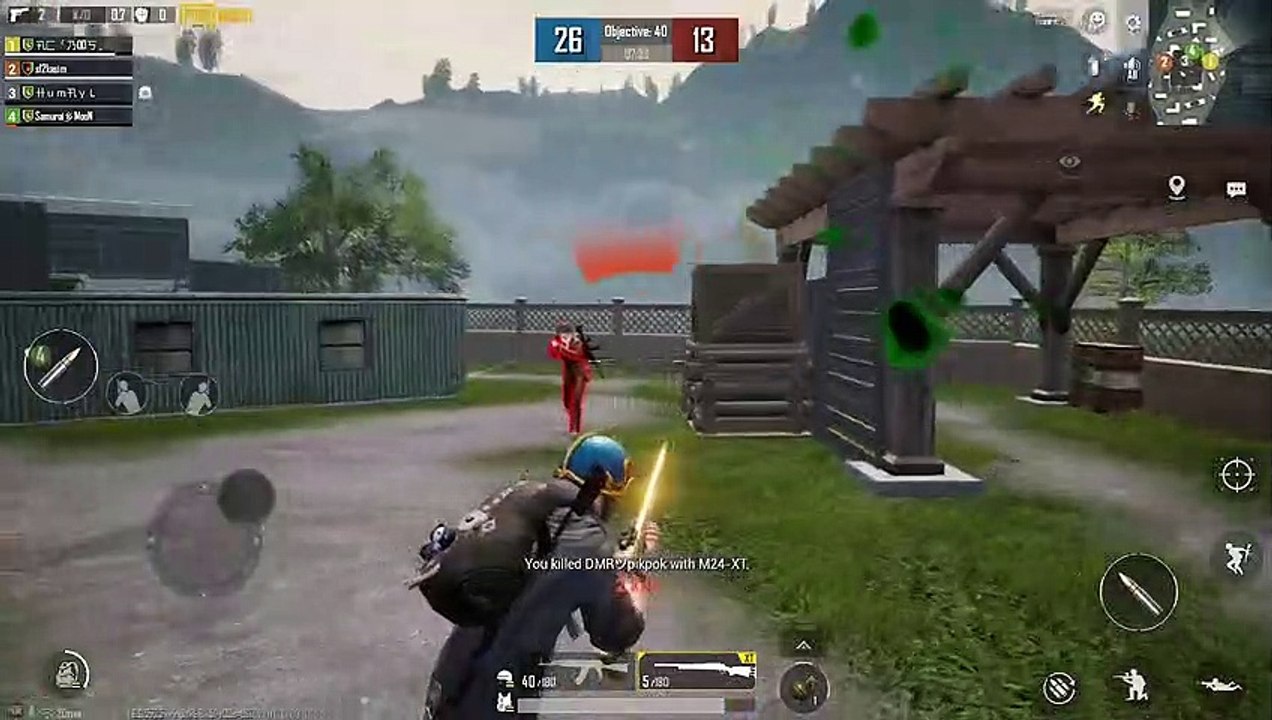 PUBG MOBILE M24 SNIPING STATUS