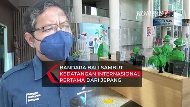 Layani Kedatangan Internasional Lagi, Bandara I Gusti Ngurah Rai Kedatangan Penumpang dari Jepang