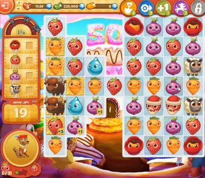 Farm Heroes Saga niveau 797 : solution et astuces pour passer le niveau