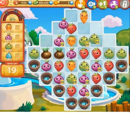 Farm Heroes Saga niveau 825 : solution et astuces pour passer le niveau