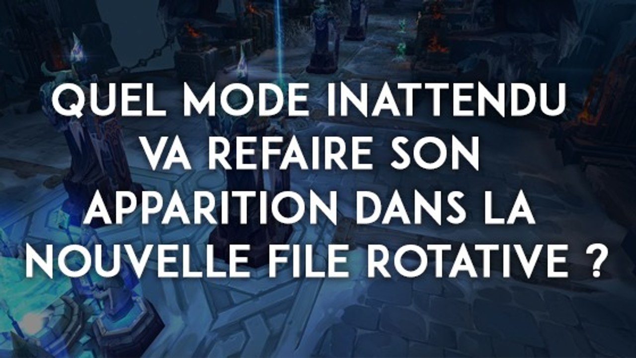 League of Legends : quel mode inattendu va refaire son apparition dans la nouvelle file rotative ?