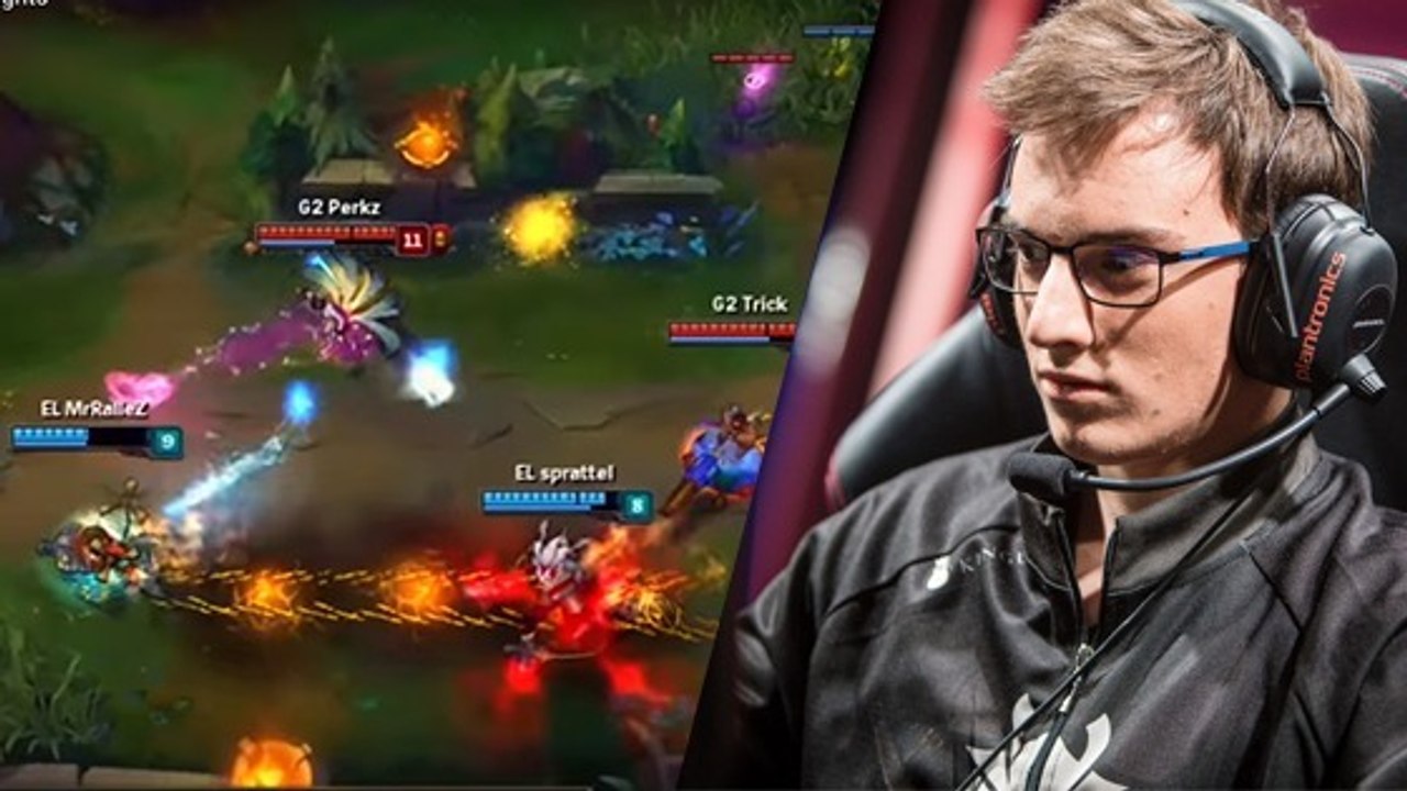 League of Legends : la compilation des meilleures actions de Perkz aux LCS