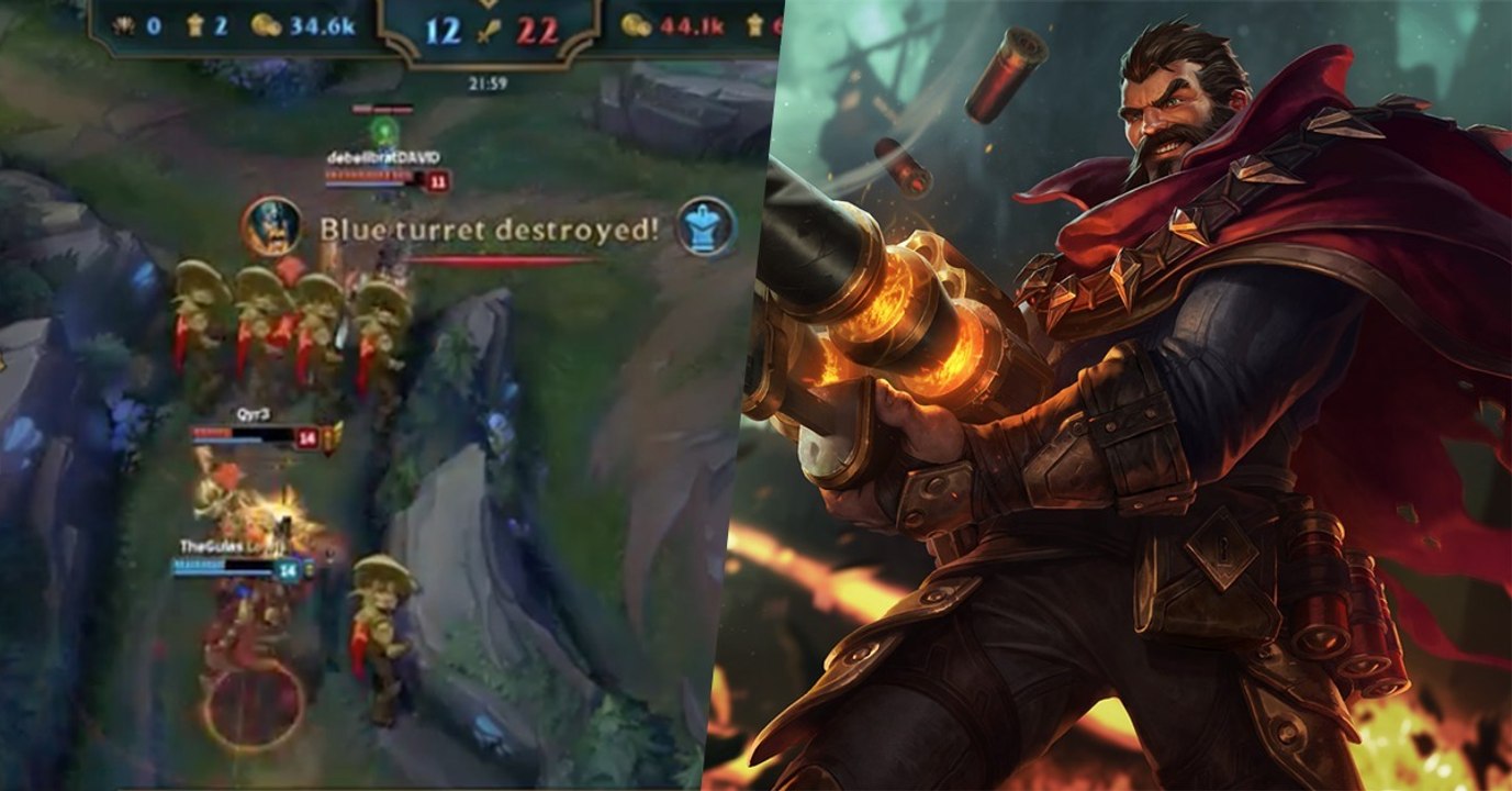 League of Legends : Graves est tellemement OP qu'il est capable de faire quelque chose d'impossible