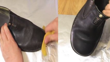 Vos chaussures sont un peu usées ? Grâce à cette technique, elles seront comme neuves