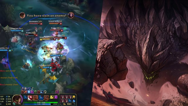League of Legends : ce Malphite réalise une zone géante avec son Gantelet Givrant
