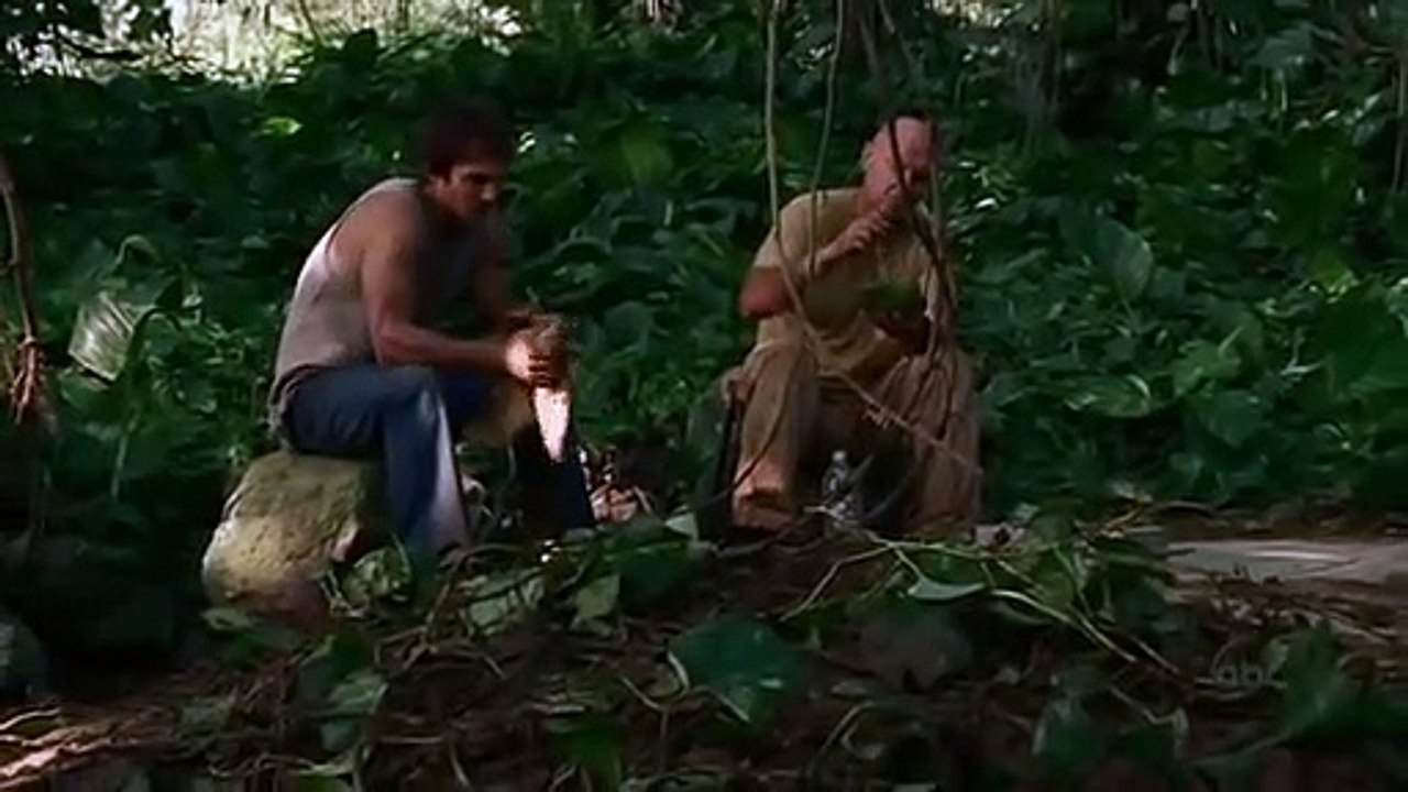 Lost Saison 0 - John Locke talks about Michelangelo (EN)