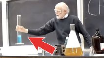Les élèves de ce prof de chimie ne s'ennuient jamais en cours. Vous allez vite comprend pourquoi