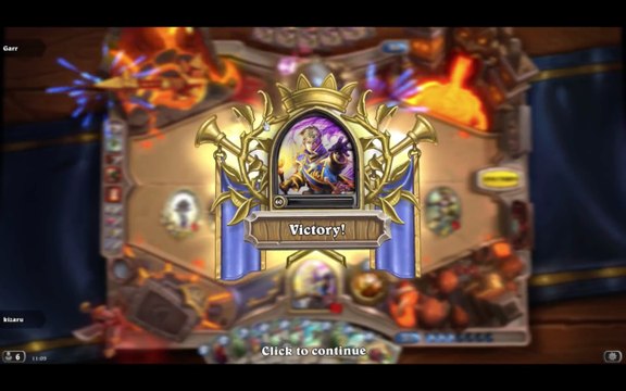Hearthstone : battre Garr héroïque dans le Mont Rochenoire - deck et solution vidéo