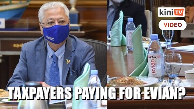 Evian at cost-of-living meeting irks netizens