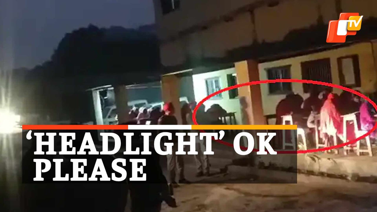Horrible Plus 2 Board Exams! Students Write Exam In Car Headlights In Bihar College