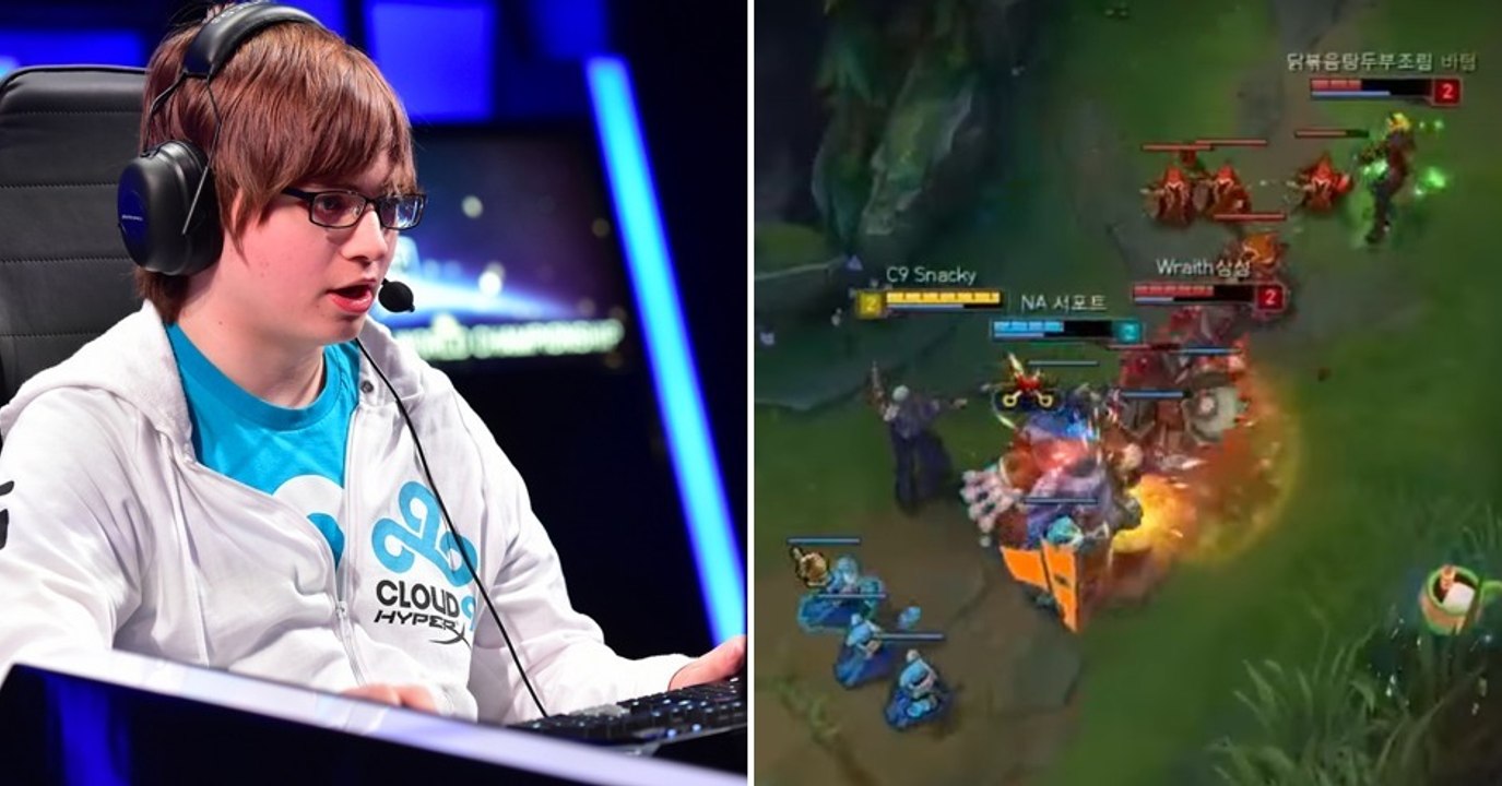 League of Legends : un joueur pro américain se retrouve face à 5 joueurs coréens de chez Samsung