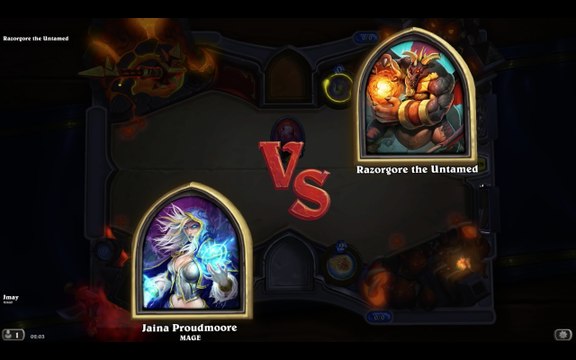 Hearthstone : battre Tranchetripe l'Indompté héroïque dans le Mont Rochenoire - deck et solution vidéo