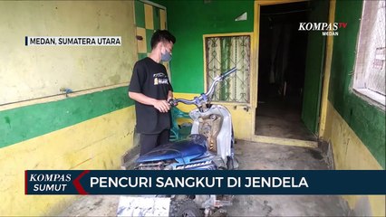 Viral! Pencuri Tersangkut di Jendela Rumah Saat Mencoba Kabur
