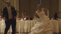 Cette jeune mariée a partagé une danse incroyable avec son père. Les invités ne s'attendaient pas à ça