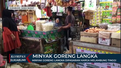 Minyak Goreng Masih Langka Dipasaran