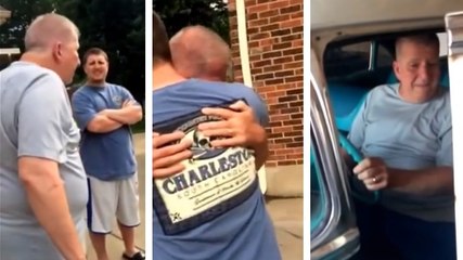 Cet homme a fait une magnifique surprise à son père pour son anniversaire. Sa réaction est émouvante