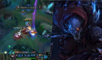 League of Legends : qu'il soit AD ou AP Rengar one shot toujours aussi facilement