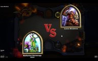 Hearthstone : battre Coren Navrebière, le sinistre écluseur dans le Mont Rochenoire - deck et solution vidéo