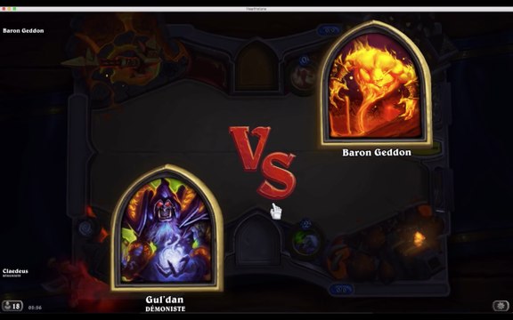Hearthstone : battre Baron Geddon héroïque dans le Mont Rochenoire - deck et solution vidéo