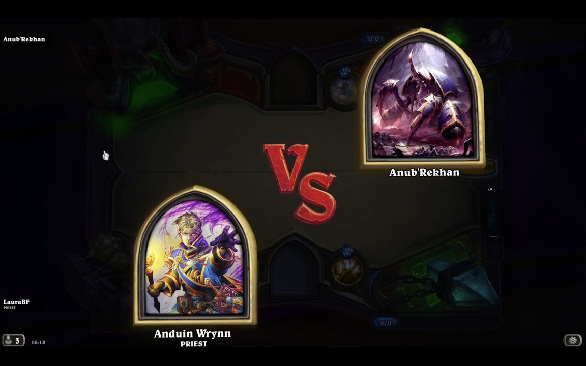 Hearthstone : battre Anub'Rekhan héroïque à Naxxramas - deck et solution vidéo