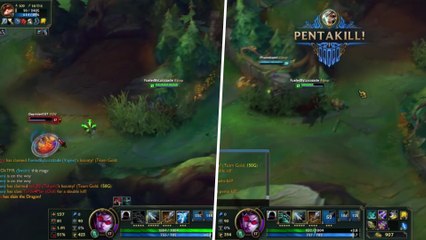 League of Legends : il fait un penta sans savoir où est le dernier ennemi