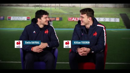 Dayral reprend Joe Dassin à sa façon  - Rugby - Tournoi (U20) - Bleus