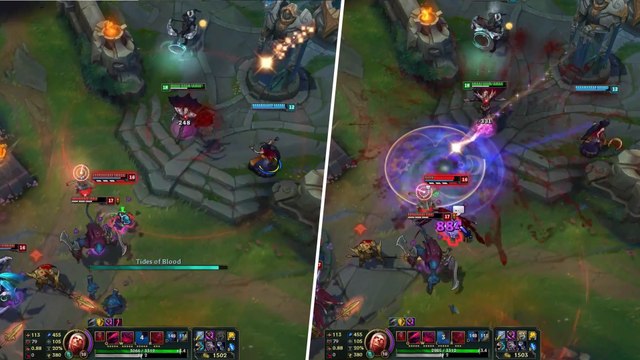 League of Legends : la nouvelle compétence de Vladimir inflige énormément de dégats