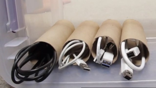 Grâce à cette astuce vos câbles ou chargeurs ne s'emmêleront plus