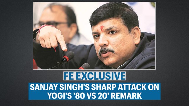 FE Exclusive | Hathras victim, protesting farmers… were they in 80 or 20?: AAP’s Sanjay Singh