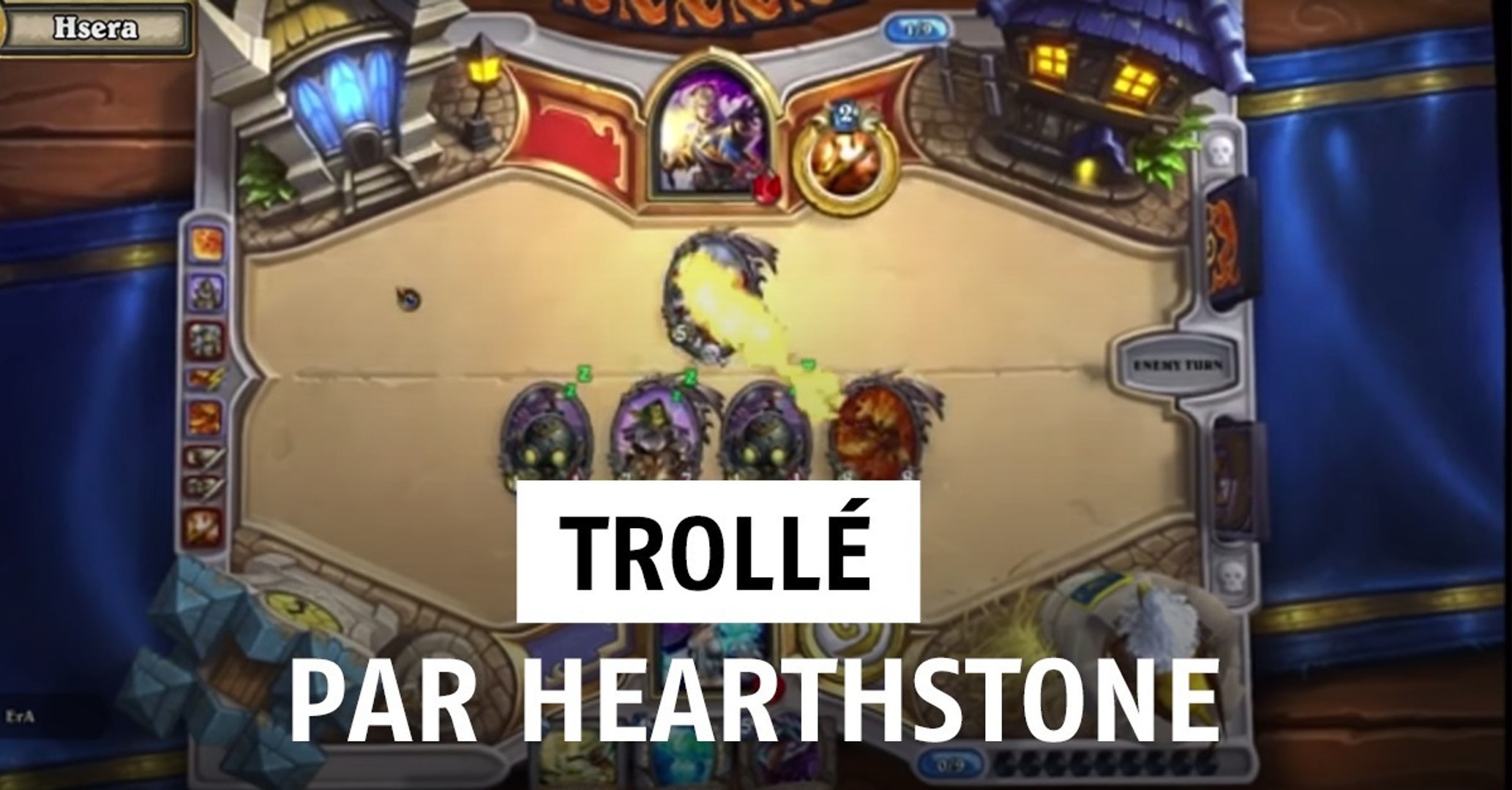 ⁣Hearthstone : quand Hearthstone joue avec tes nerfs et te troll !