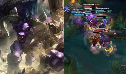 League of Legends : le fight le plus hilarant du mode all for one est avec 10 Alistar