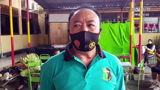 Polres Grobogan menggelar pemeriksaan kesehatan berkala terhadap seluruh anggota Polres dan Polsek jajarannya