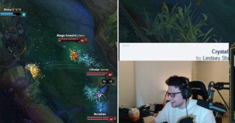 Tải video: League of Legends : un joueur de Blitzcrank réalise le juke parfait et rend Dyrus complètement dingue