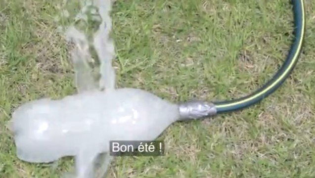 Voici comment créer un arroseur pour votre jardin. Le tout de façon très économique !