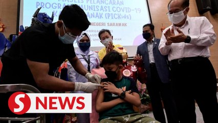 I want to travel, says first child recipient of jab in Sarawak