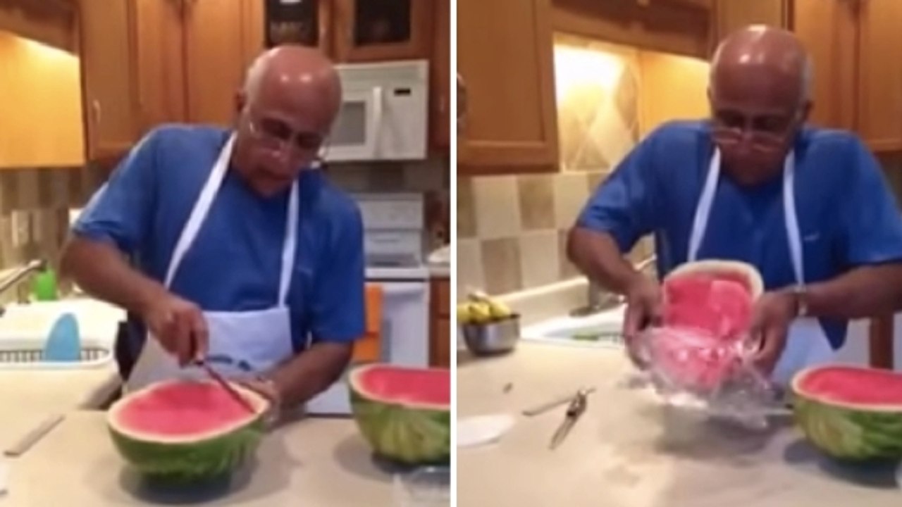 Voici une technique infaillible pour devenir le meilleur des coupeurs de pastèque. A vos couteaux !