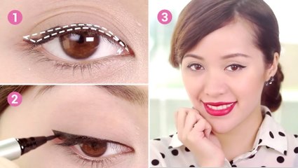 Comment dessiner un trait d'eye liner parfait ?