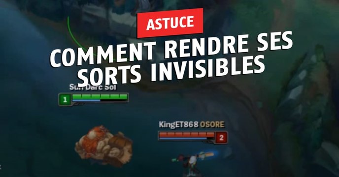 League of Legends : comment rendre ses sorts invisibles sur la Faille de l'Invocateur