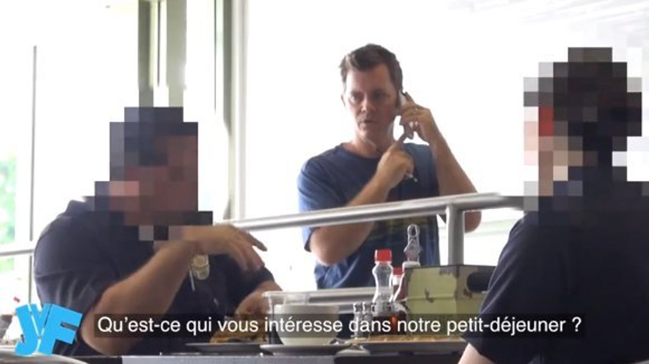 Cette caméra cachée avec des policiers ne se passe pas comme prévu. Plus de peur que de mal !