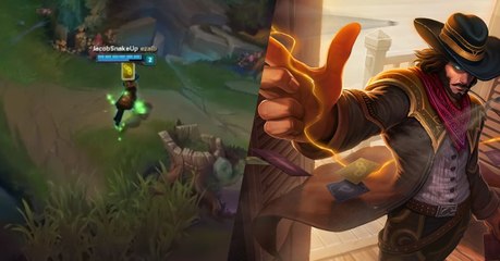 League of Legends : ce joueur de Twisted Fate place la plus belle gold card de l'histoire
