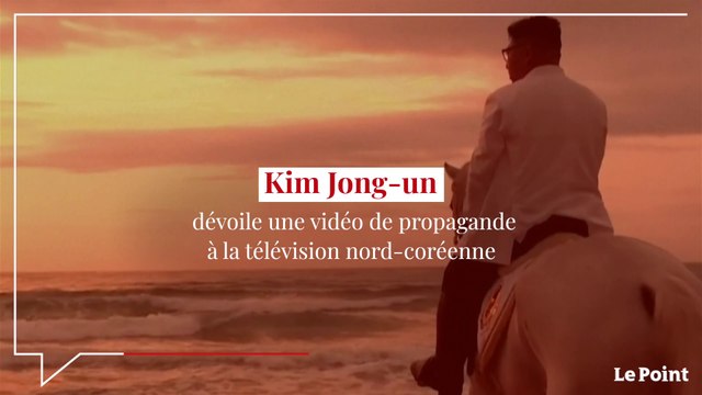 Kim Jong-un sur un cheval blanc dans une nouvelle vidéo de propagande