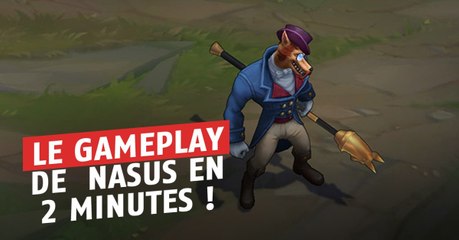 League of Legends : le gameplay de Nasus résumé en 2 minutes