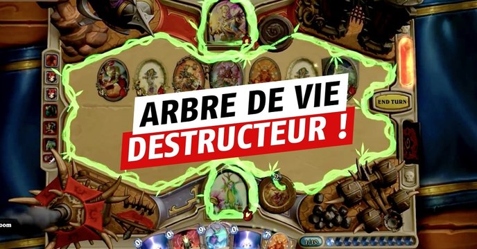 Hearthstone : quand Arbre de vie inflige 133 points de dégâts !