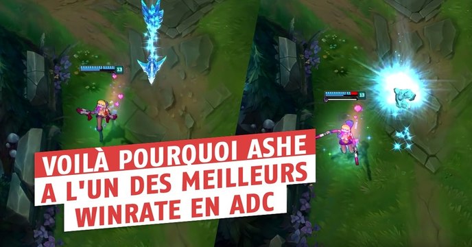 League of Legends : on sait maintenant pourquoi Ashe est l'un des meilleurs ADC du moment