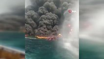 Nijerya açıklarındaki petrol gemisinde patlama