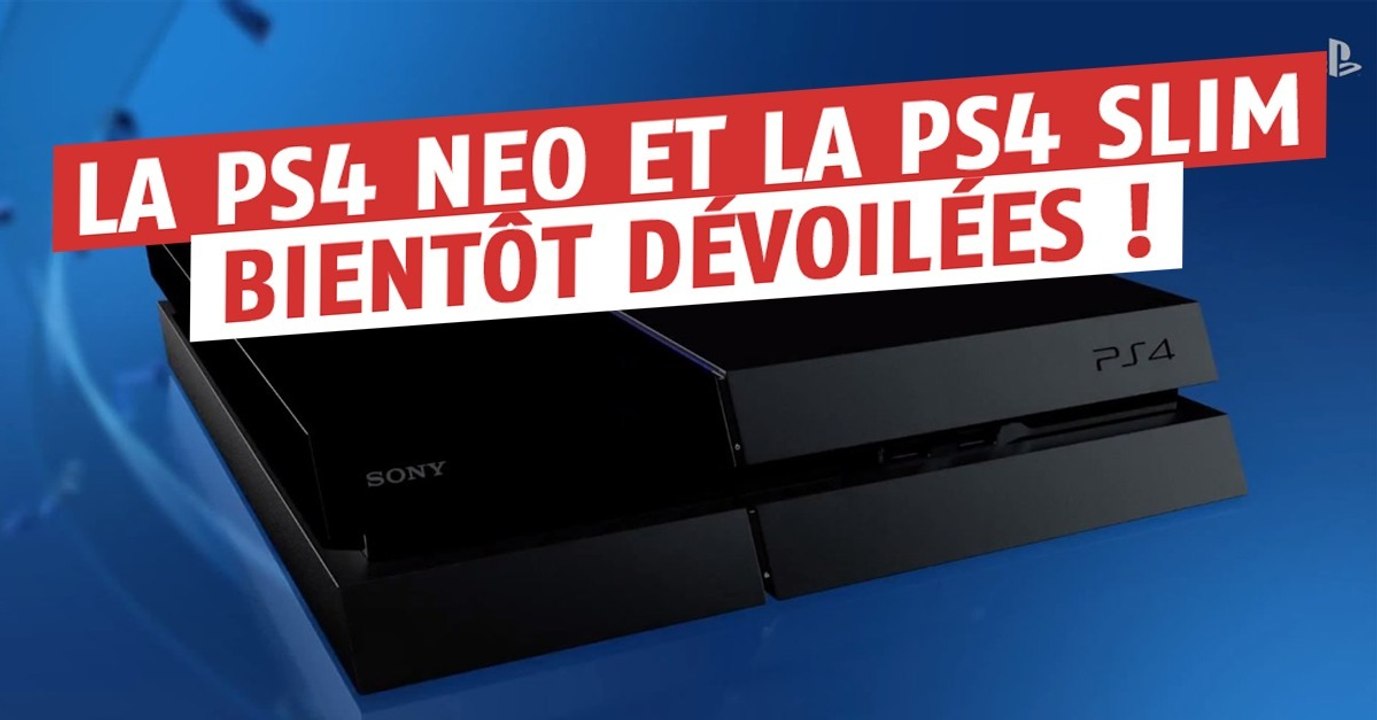 PlayStation : Sony dévoilerait la PS4 NEO et la PS4 Slim au Tokyo Game Show