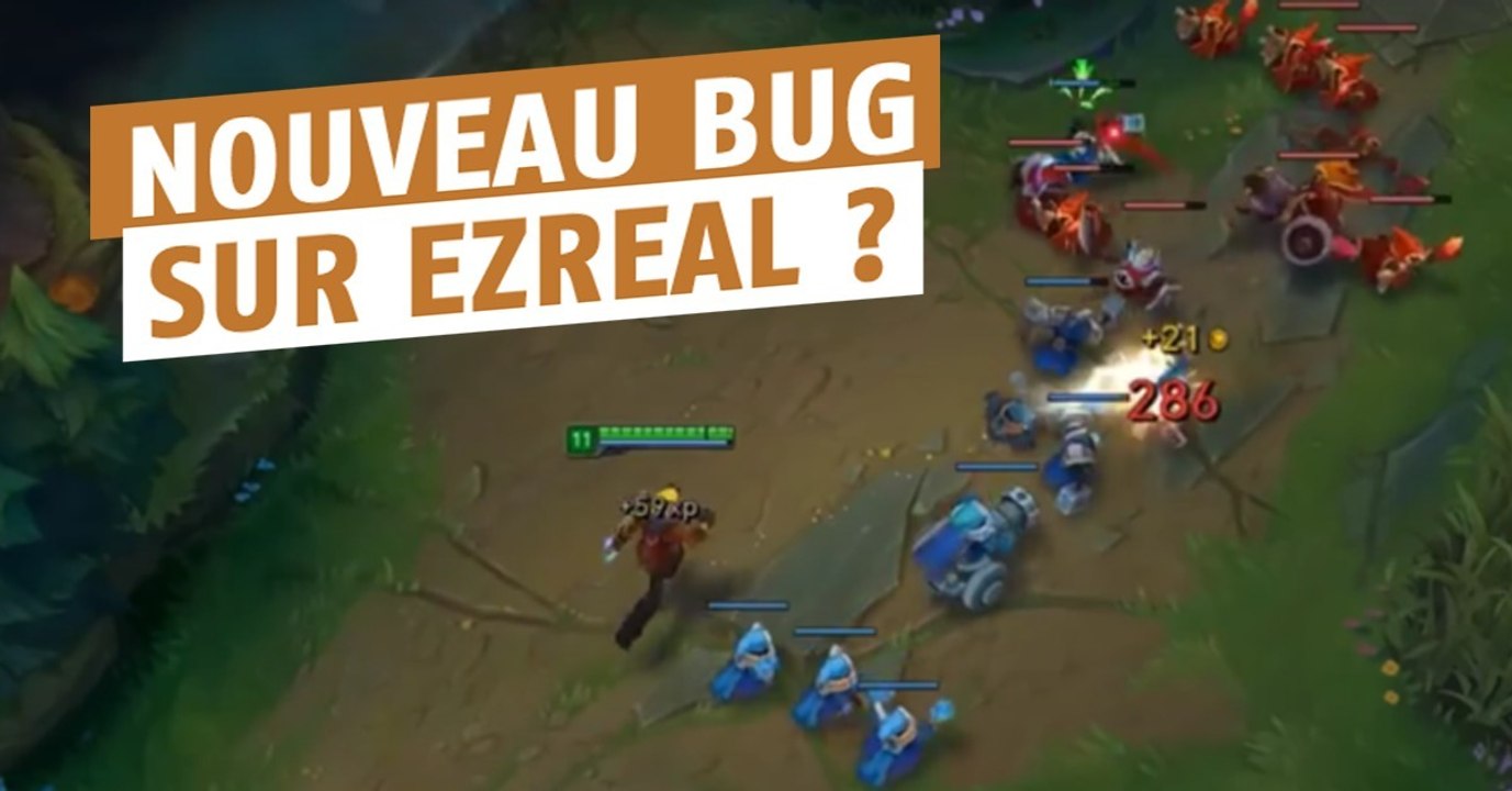 League of Legends : un nouveau bug a été découvert sur Ezreal